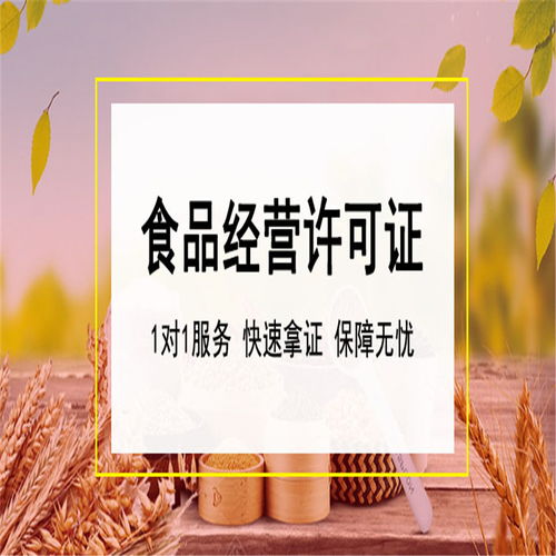 郑州高新区食品经营许可证 赐金会计流通办理流程